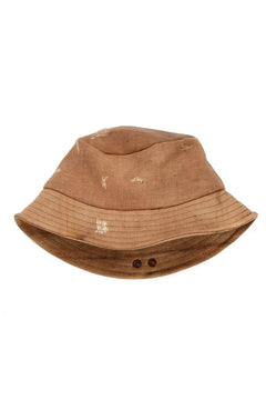 Load image into Gallery viewer, ierib exclusive Bucket Hat / Vintage SAKABUKURO (BROWN #A)