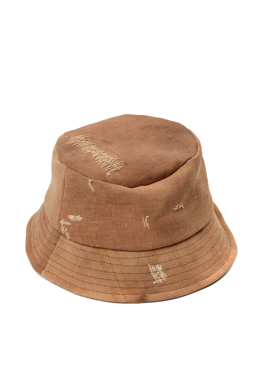 Load image into Gallery viewer, ierib exclusive Bucket Hat / Vintage SAKABUKURO (BROWN #A)