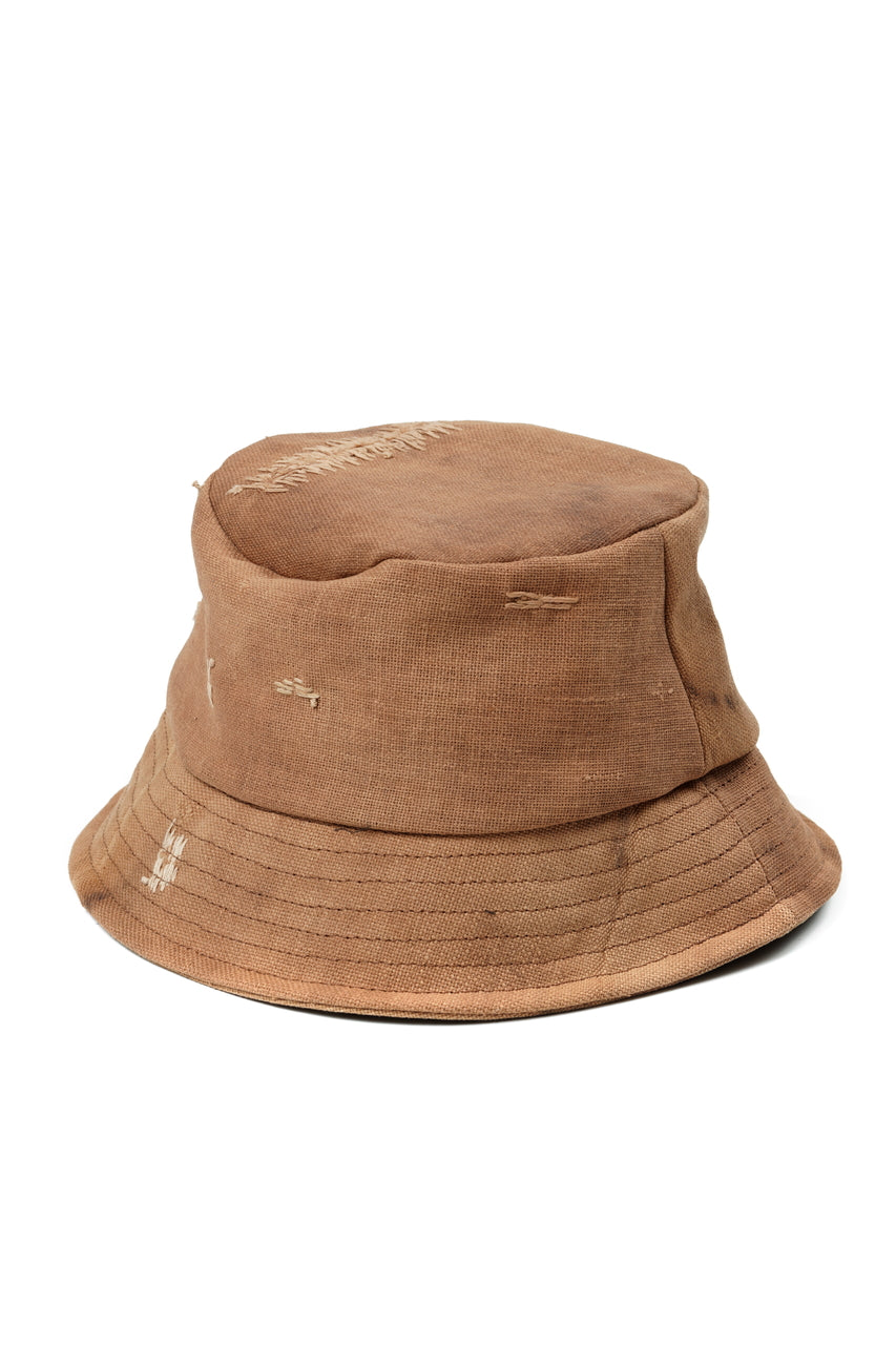 Load image into Gallery viewer, ierib exclusive Bucket Hat / Vintage SAKABUKURO (BROWN #A)