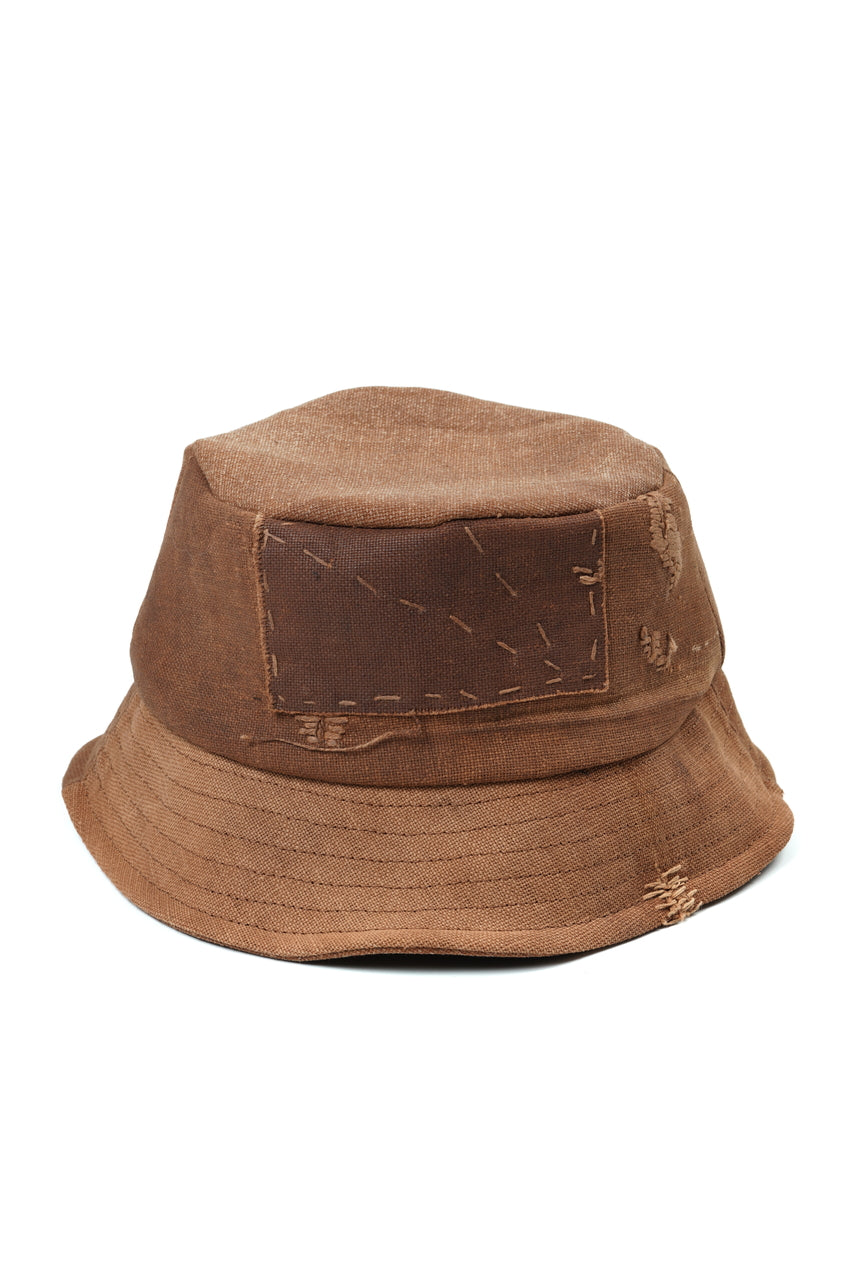 Load image into Gallery viewer, ierib exclusive Bucket Hat / Vintage SAKABUKURO (BROWN #B)