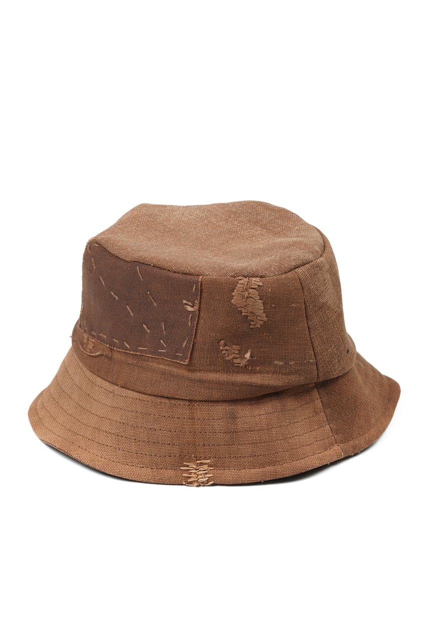 Load image into Gallery viewer, ierib exclusive Bucket Hat / Vintage SAKABUKURO (BROWN #B)