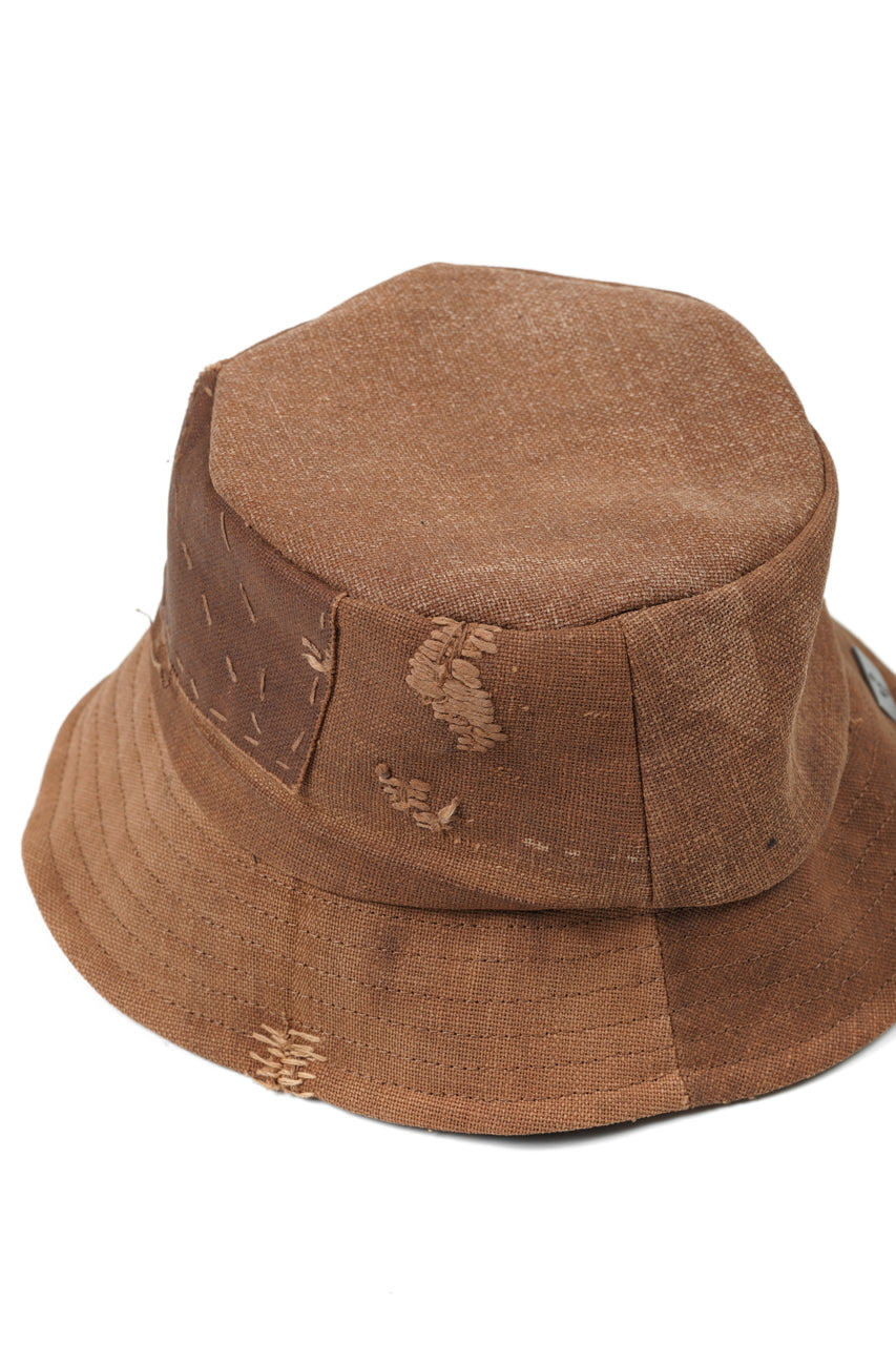 Load image into Gallery viewer, ierib exclusive Bucket Hat / Vintage SAKABUKURO (BROWN #B)