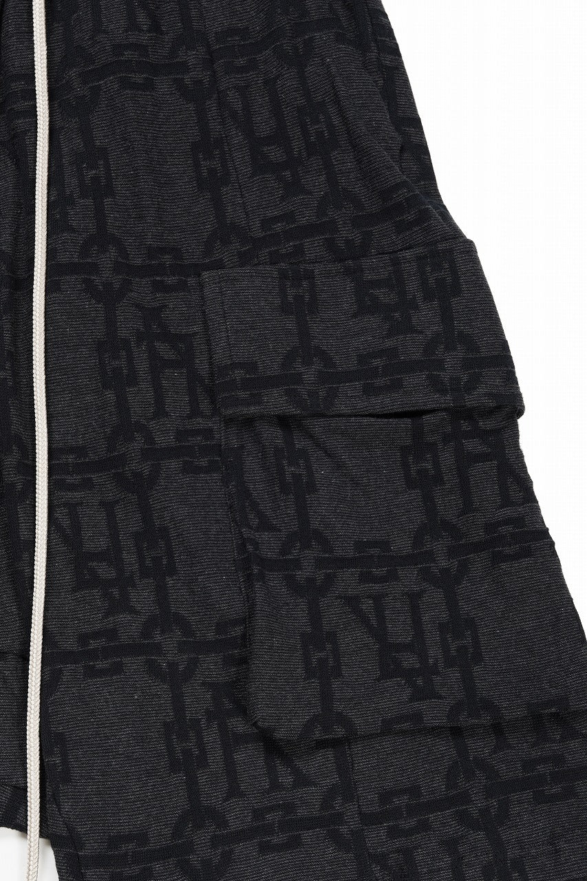 画像をギャラリービューアに読み込む, A.F ARTEFACT JACGURD CARGO SHORTS (BLACK x DARK GREY)