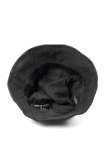 Load image into Gallery viewer, ierib exclusive Bucket Hat / Heavy Linen Canvas (BLACK EDITON)
