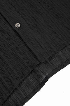 画像をギャラリービューアに読み込む, A.F ARTEFACT SHEER YO-RYU SHIRT (BLACK)