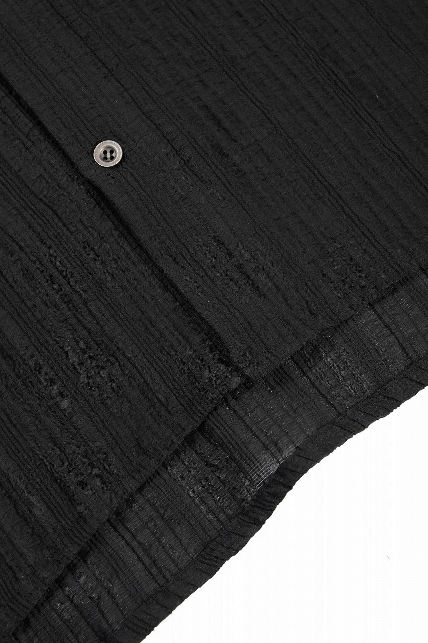 画像をギャラリービューアに読み込む, A.F ARTEFACT SHEER YO-RYU SHIRT (BLACK)