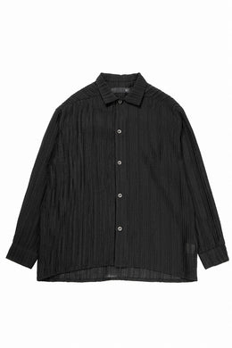 A.F ARTEFACT SHEER YO-RYU SHIRT (BLACK)