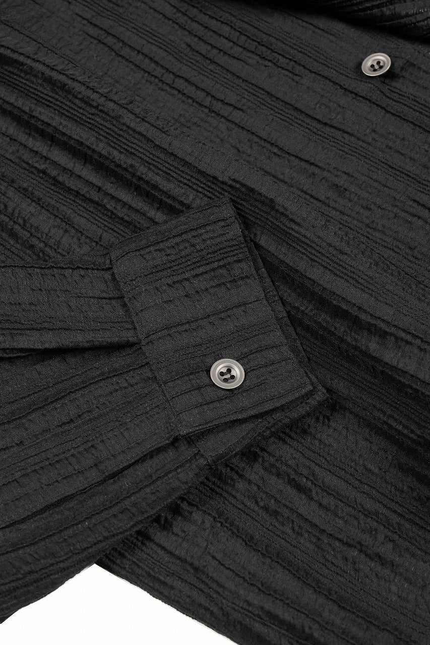 画像をギャラリービューアに読み込む, A.F ARTEFACT SHEER YO-RYU SHIRT (BLACK)