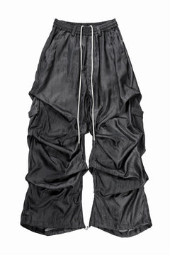 画像をギャラリービューアに読み込む, A.F ARTEFACT TUCK WIDE PANTS / UNEVEN TEXTURE (DARK GREY)