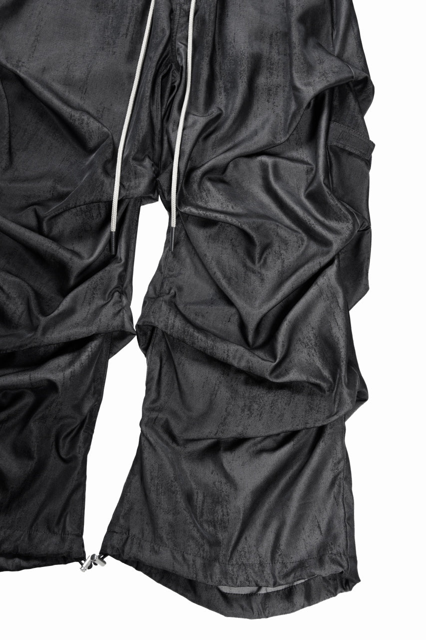 画像をギャラリービューアに読み込む, A.F ARTEFACT TUCK WIDE PANTS / UNEVEN TEXTURE (DARK GREY)
