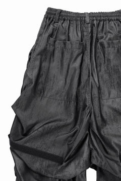 画像をギャラリービューアに読み込む, A.F ARTEFACT TUCK WIDE PANTS / UNEVEN TEXTURE (DARK GREY)