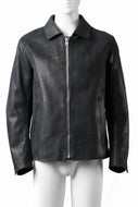 ierib x LOOM exclusive Lukas Jacket / Horse Nubuck Leather (BLACK)