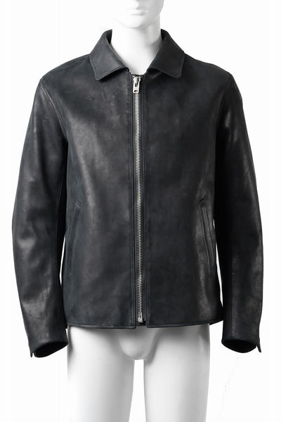 ierib x LOOM exclusive Lukas Jacket / Horse Nubuck Leather (BLACK)
