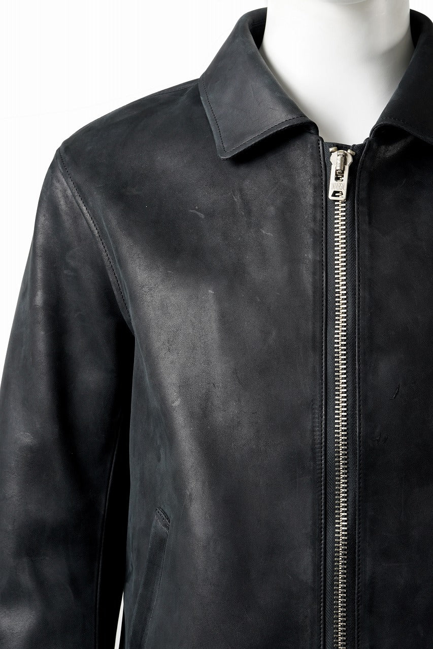 画像をギャラリービューアに読み込む, ierib x LOOM exclusive Lukas Jacket / Horse Nubuck Leather (BLACK)
