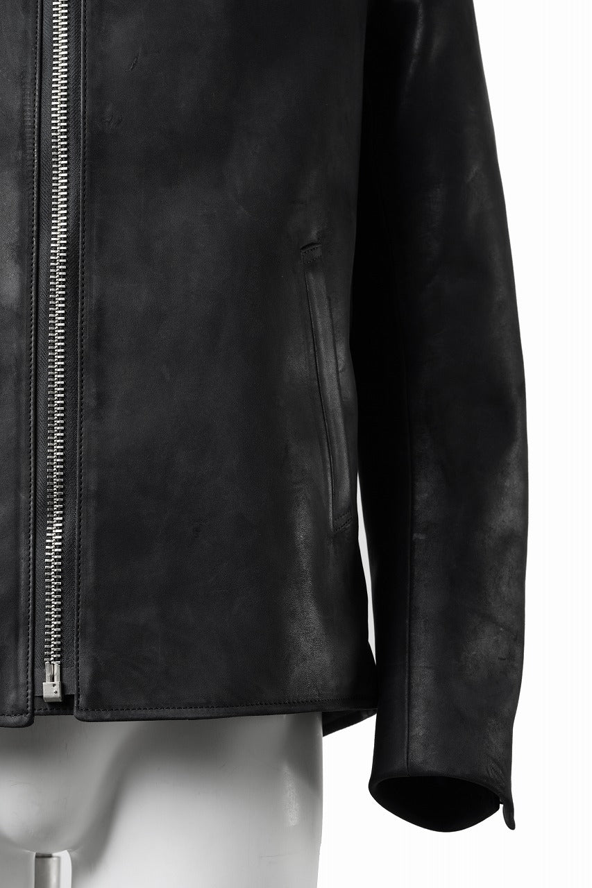 画像をギャラリービューアに読み込む, ierib x LOOM exclusive Lukas Jacket / Horse Nubuck Leather (BLACK)