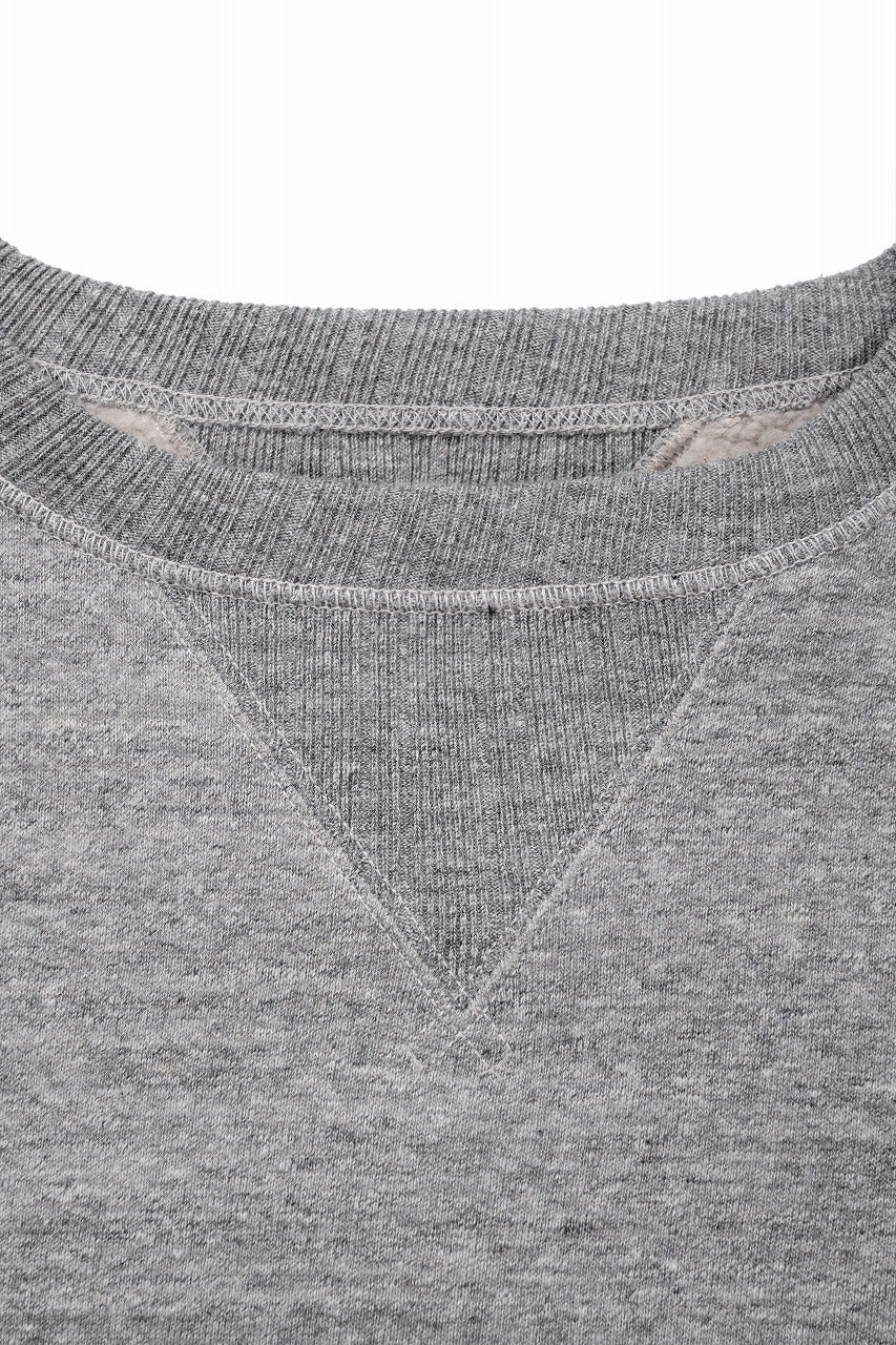 Load image into Gallery viewer, FULLCOUNT 3741 DOUBLE V SET IN SLEEVE MOTHER COTTON (HEATHER GRAY)