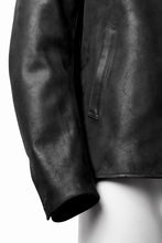 画像をギャラリービューアに読み込む, ierib x LOOM exclusive Lukas Jacket / Horse Nubuck Leather (BLACK)
