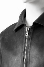 画像をギャラリービューアに読み込む, ierib x LOOM exclusive Lukas Jacket / Horse Nubuck Leather (BLACK)