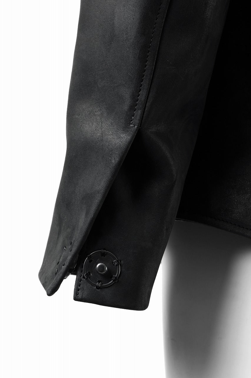 画像をギャラリービューアに読み込む, ierib x LOOM exclusive Lukas Jacket / Horse Nubuck Leather (BLACK)