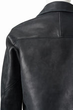 画像をギャラリービューアに読み込む, ierib x LOOM exclusive Lukas Jacket / Horse Nubuck Leather (BLACK)