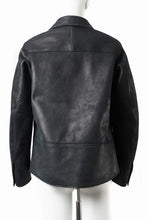 画像をギャラリービューアに読み込む, ierib x LOOM exclusive Lukas Jacket / Horse Nubuck Leather (BLACK)