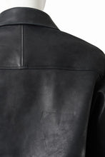 画像をギャラリービューアに読み込む, ierib x LOOM exclusive Lukas Jacket / Horse Nubuck Leather (BLACK)