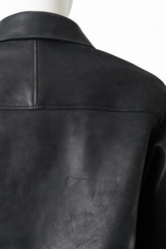 画像をギャラリービューアに読み込む, ierib x LOOM exclusive Lukas Jacket / Horse Nubuck Leather (BLACK)