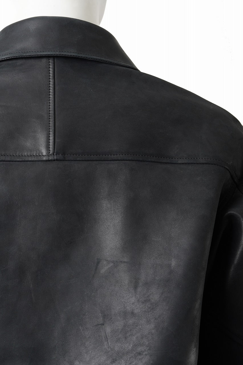 画像をギャラリービューアに読み込む, ierib x LOOM exclusive Lukas Jacket / Horse Nubuck Leather (BLACK)