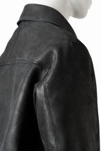 画像をギャラリービューアに読み込む, ierib x LOOM exclusive Lukas Jacket / Horse Nubuck Leather (BLACK)