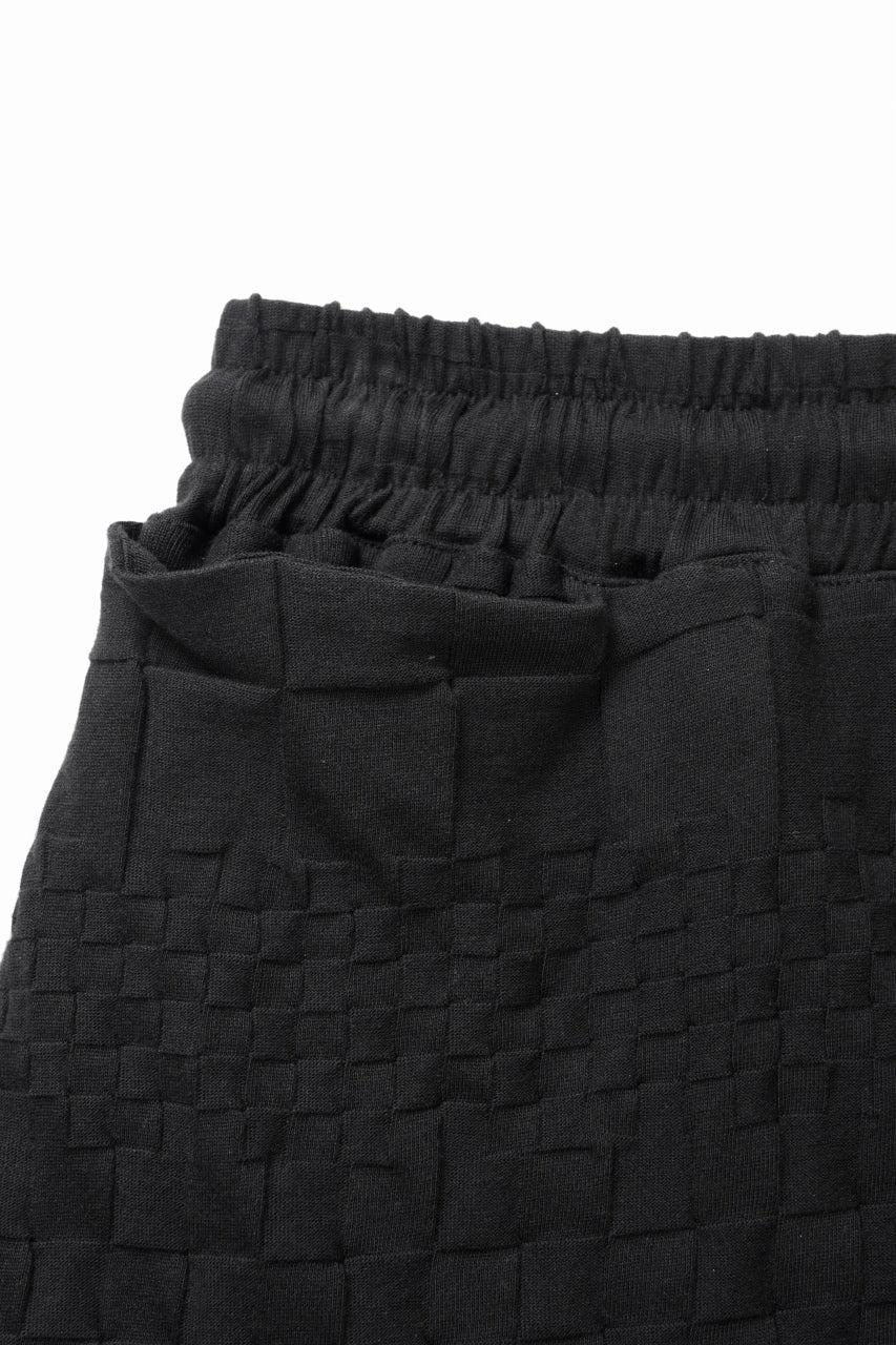 画像をギャラリービューアに読み込む, A.F ARTEFACT GRADIENT PLAID PATTERN LAYERED SHORTS (BLACK)