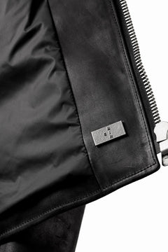 画像をギャラリービューアに読み込む, ierib x LOOM exclusive Lukas Jacket / Horse Nubuck Leather (BLACK)