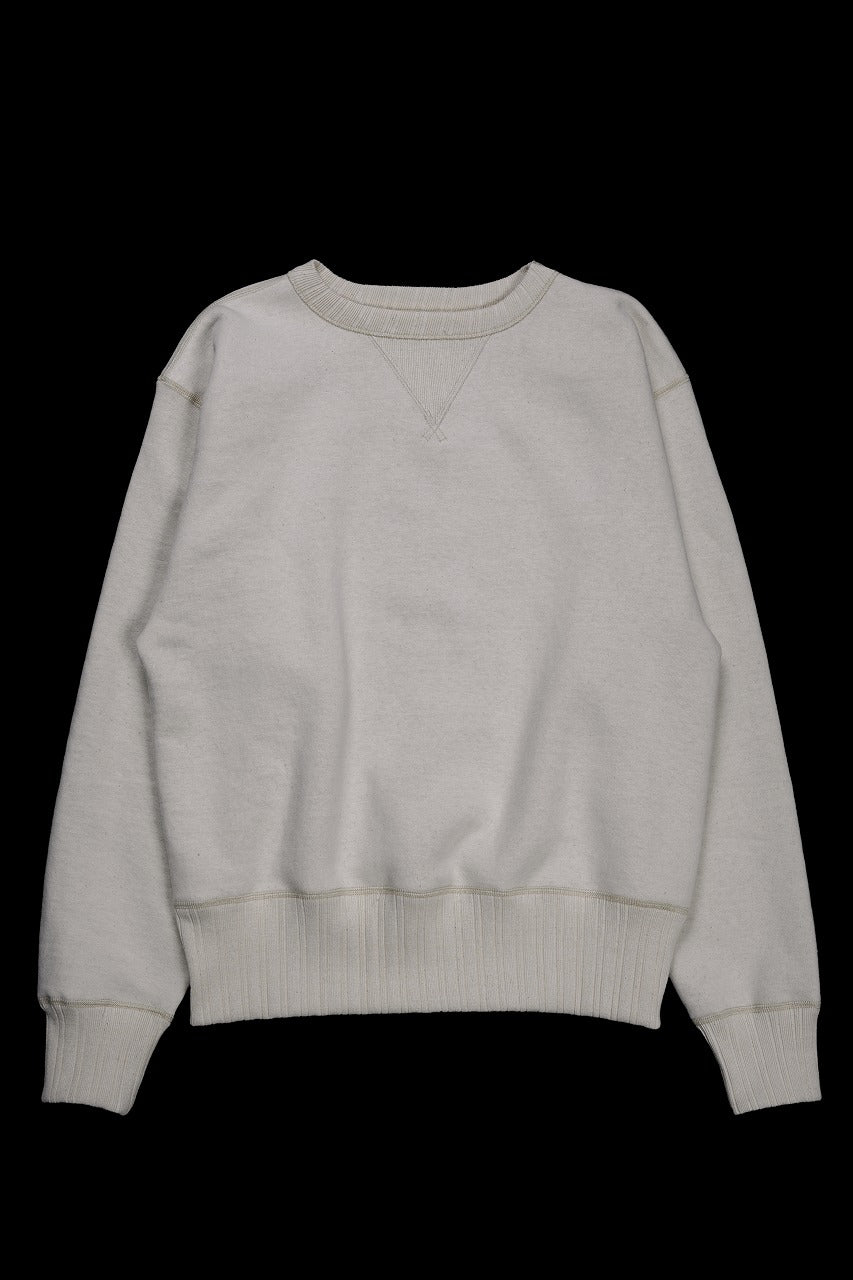 Load image into Gallery viewer, FULLCOUNT 3741 DOUBLE V SET IN SLEEVE MOTHER COTTON (ECRU)