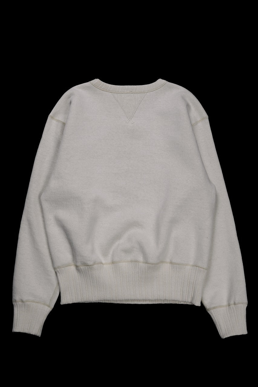 Load image into Gallery viewer, FULLCOUNT 3741 DOUBLE V SET IN SLEEVE MOTHER COTTON (ECRU)