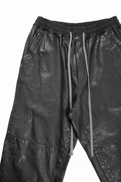 画像をギャラリービューアに読み込む, A.F ARTEFACT EASY SAROUEL WIDE PANTS / GOAT LEATHER (BLACK)