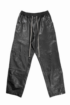 画像をギャラリービューアに読み込む, A.F ARTEFACT EASY SAROUEL WIDE PANTS / GOAT LEATHER (BLACK)