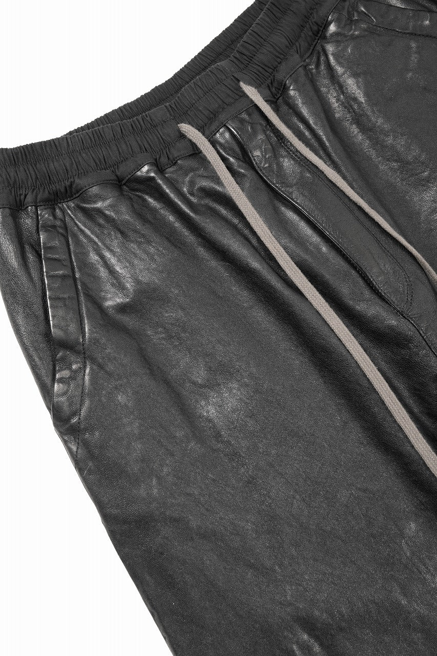 画像をギャラリービューアに読み込む, A.F ARTEFACT EASY SAROUEL WIDE PANTS / GOAT LEATHER (BLACK)