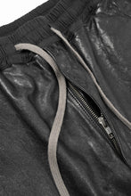 画像をギャラリービューアに読み込む, A.F ARTEFACT EASY SAROUEL WIDE PANTS / GOAT LEATHER (BLACK)
