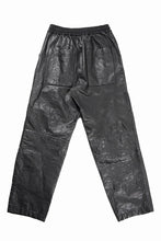 画像をギャラリービューアに読み込む, A.F ARTEFACT EASY SAROUEL WIDE PANTS / GOAT LEATHER (BLACK)
