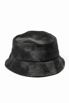 画像をギャラリービューアに読み込む, ierib Leather Bucket Hat / Lamb Suede (BLACK)