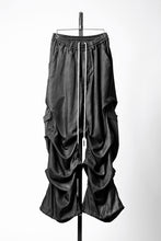 画像をギャラリービューアに読み込む, A.F ARTEFACT TUCK WIDE PANTS / UNEVEN TEXTURE (DARK GREY)