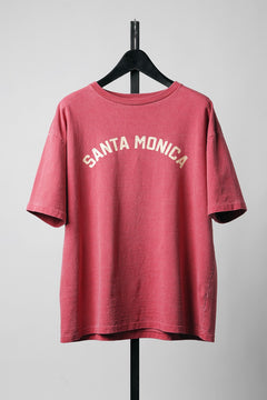 Load image into Gallery viewer, FULLCOUNT PRINT T "SANTA MONICA" / VINTAGE EFFECT (COKE RED)