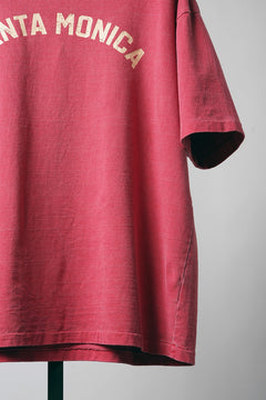 Load image into Gallery viewer, FULLCOUNT PRINT T "SANTA MONICA" / VINTAGE EFFECT (COKE RED)