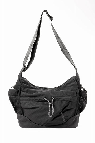 F/CE. TEXTURED TWILL 2 WAY SHOULDER TOTE (BLACK)