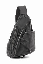 画像をギャラリービューアに読み込む, F/CE. TEXTURED TWILL 3 POINTS SLINGER BAG (BLACK)