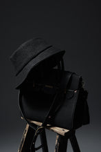 Load image into Gallery viewer, ierib exclusive Bucket Hat / Heavy Linen Canvas (BLACK EDITON)