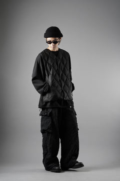 画像をギャラリービューアに読み込む, F/CE. x TAION® PACKABLE INNER DOWN VEST (BLACK)