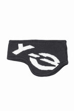 Load image into Gallery viewer, Y-3 Yohji Yamamoto GRAPHIC LOGO HEADBAND (BLACK x CREAM WHITE)