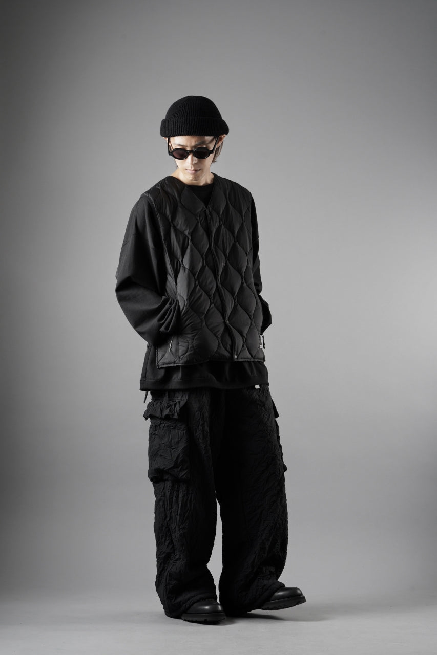 画像をギャラリービューアに読み込む, F/CE. x TAION® PACKABLE INNER DOWN VEST (BLACK)