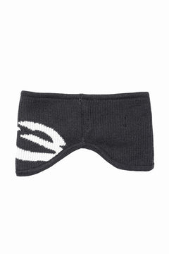 Load image into Gallery viewer, Y-3 Yohji Yamamoto GRAPHIC LOGO HEADBAND (BLACK x CREAM WHITE)