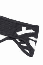 Load image into Gallery viewer, Y-3 Yohji Yamamoto GRAPHIC LOGO HEADBAND (BLACK x CREAM WHITE)